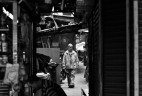 man in alley